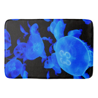 Jellyfish blanket bath mat