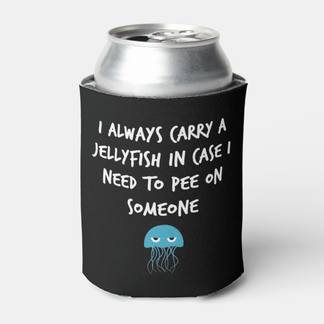 Jellyfish Can Cooler (Can Front)