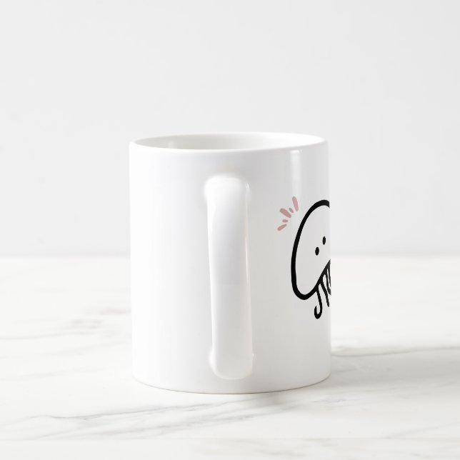 Jellyfish Coffee Mug (Handle)