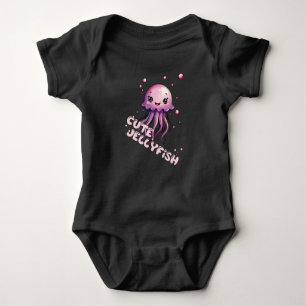 Jellyfish Cute Kawaii Baby Bodysuit