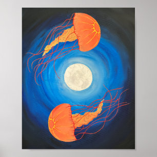 Jellyfish Dance Fine Art Print