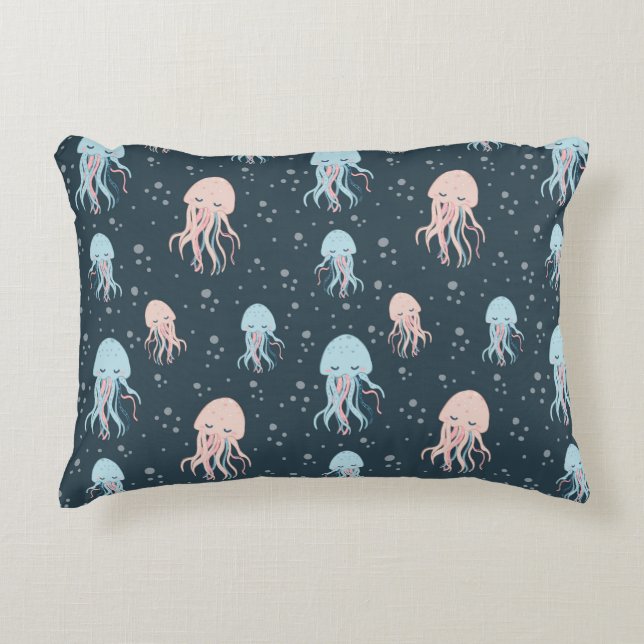 Jellyfish Decorative Cushion (Front)