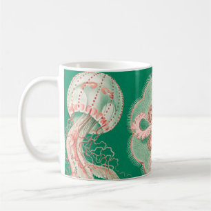 Jellyfish, Discomedusae by Ernst Haeckel Coffee Mug