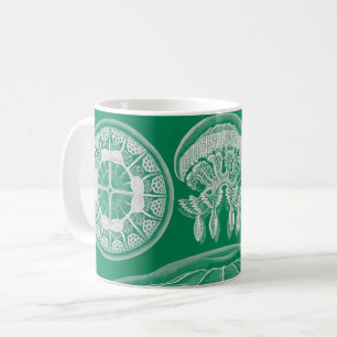 Jellyfish, Discomedusae by Ernst Haeckel Coffee Mug
