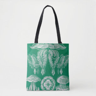 Jellyfish, Discomedusae by Ernst Haeckel Tote Bag