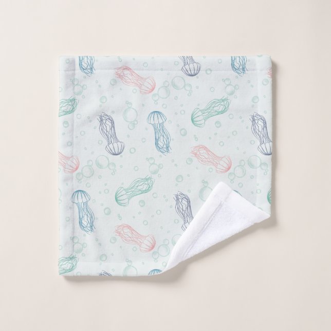 Jellyfish Drift Wash Cloth (Wash Cloth)