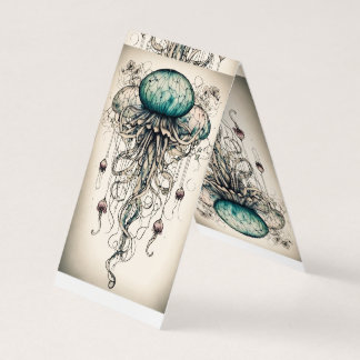 Jellyfish Elegance: T-Shirt Designs Inspired by Oc Business Card