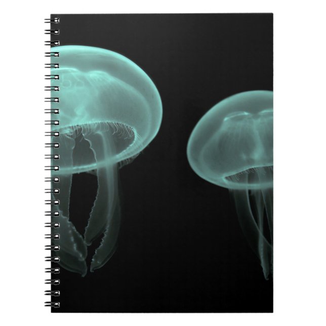 jellyfish fish custom personalise Anniversaries Notebook (Front)