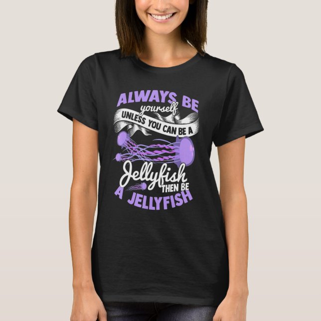 Jellyfish Fish Women Medusa Sting Species T-Shirt (Front)