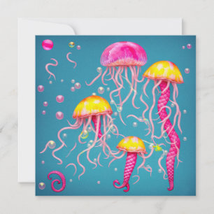 Jellyfish - Flat Card