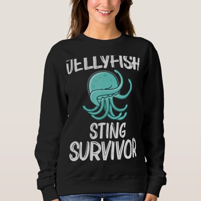 Jellyfish For Men Women Sea Jellies True Ocean Ani Sweatshirt (Front)