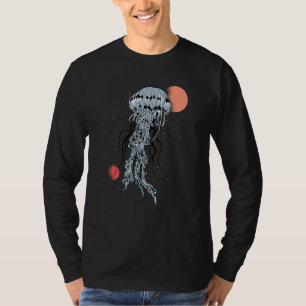Jellyfish Galaxy Space Ocean Animal Diver Gift T-Shirt