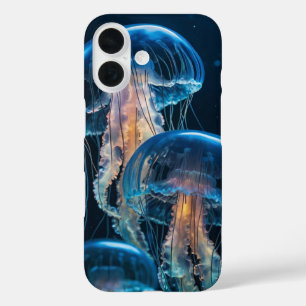 Jellyfish Glow iPhone 16 Case