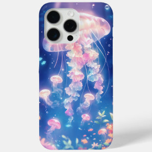 Jellyfish Glowing Ghost of the Ocean iPhone 15 Pro Max Case