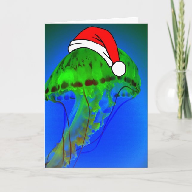 Jellyfish Greeting Card (Front)