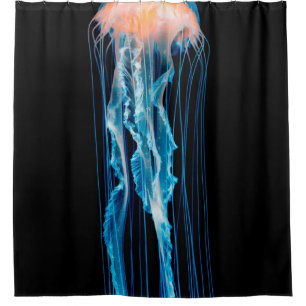 JELLYFISH IN SEA LIFE LONDON SHOWER CURTAIN