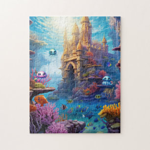 Jellyfish jigsaw puzzle