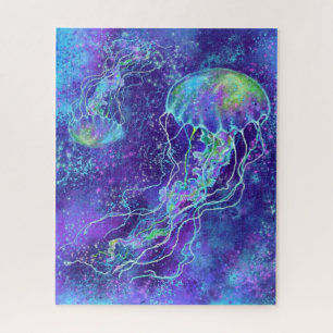 Jellyfish Jigsaw Puzzle Painting