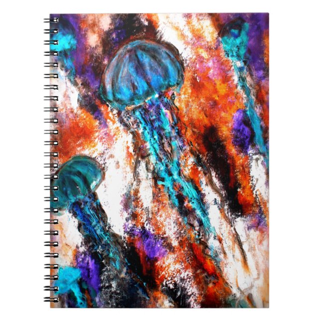 Jellyfish Jump Electric Notebook (Front)