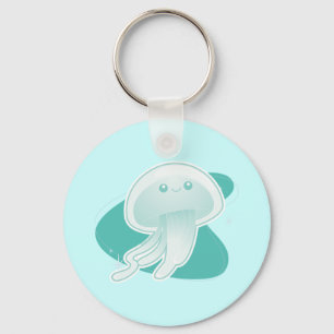 Jellyfish Key Ring