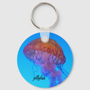 Jellyfish Key Ring
