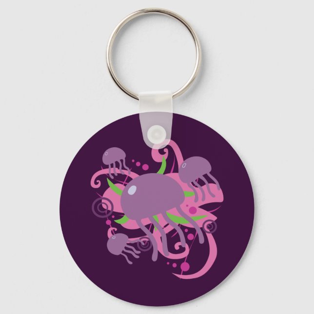Jellyfish Key Ring (Front)