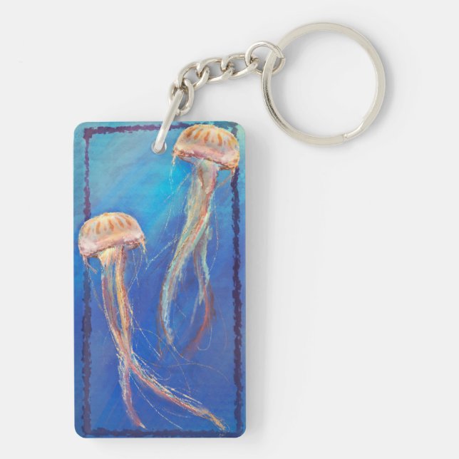 Jellyfish Keychain (Back)