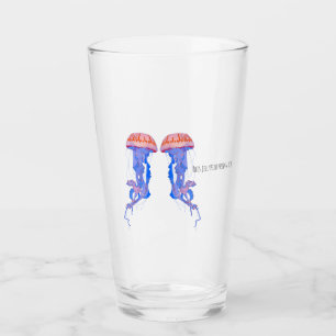 Jellyfish Love Mug Glass