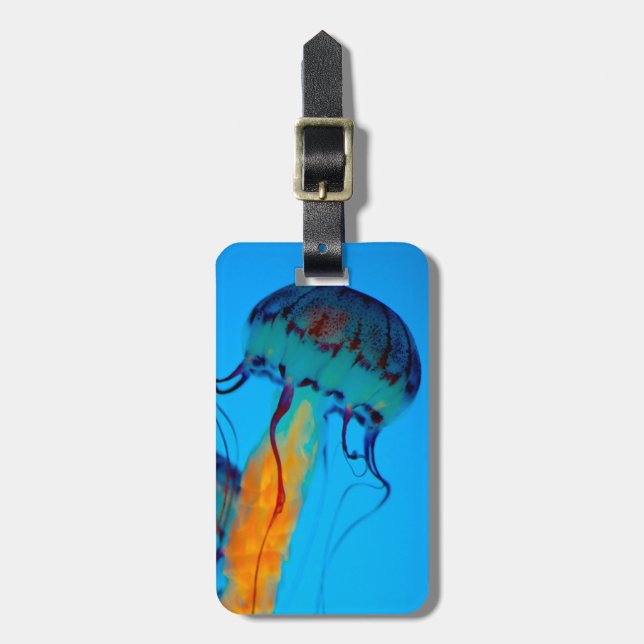 Jellyfish Luggage Tag (Front Vertical)