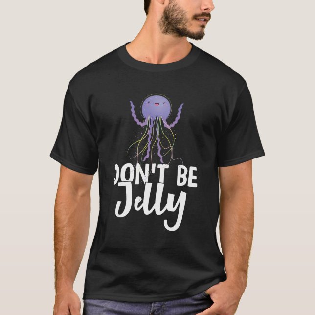 Jellyfish  Marine Biology Underwater Marine Biolog T-Shirt (Front)