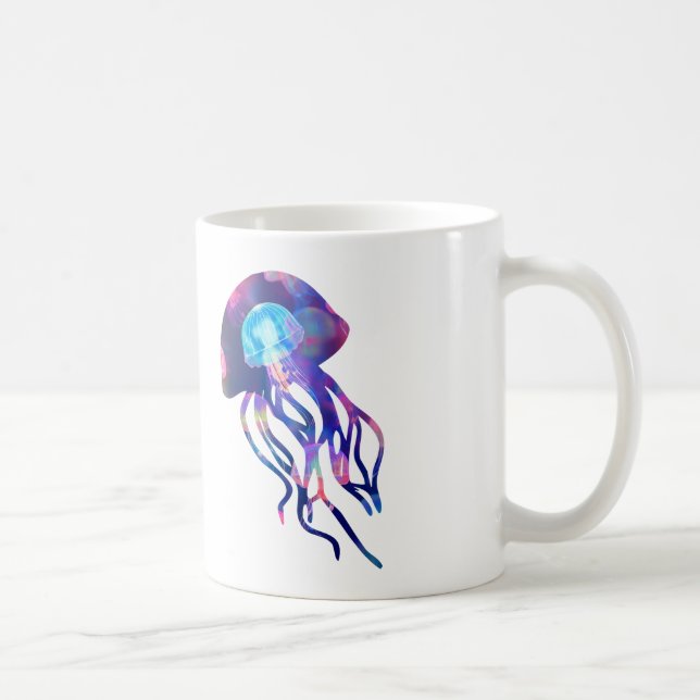 Jellyfish Mode Coffee Mug (Right)