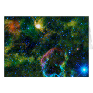 Jellyfish Nebula Supernova Remnant IC 443