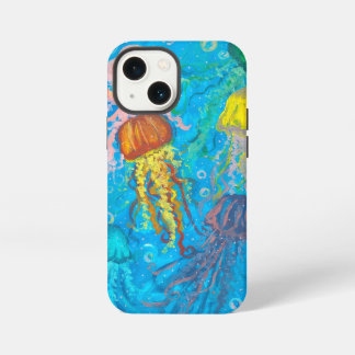 jellyfish, ocean, sea iPhone 13 mini case