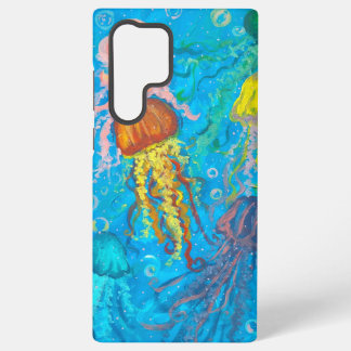 jellyfish, ocean, sea samsung galaxy case