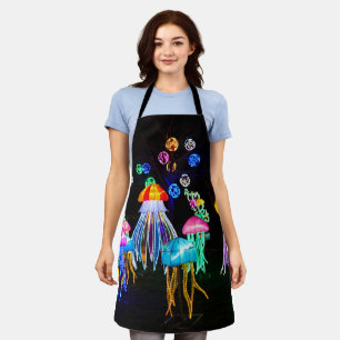 Jellyfish of Lights Apron