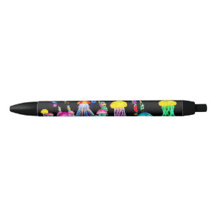Jellyfish of Lights Black Ink Pen