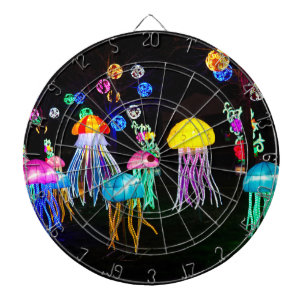 Jellyfish of Lights Dartboard