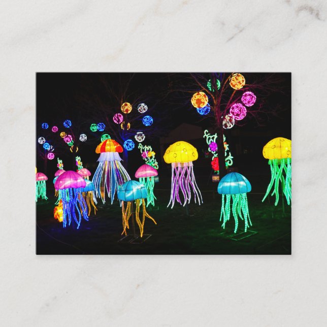 Jellyfish of Lights  Enclosure Card (Front)