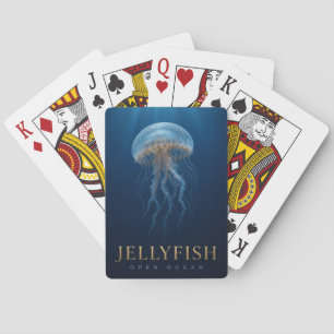 Jellyfish Open Ocean Wildlife ANIMAL Playing Cards
