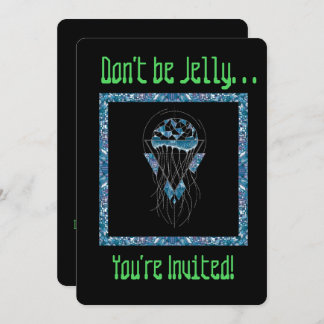 Jellyfish Party Invitation for Birthday or Event