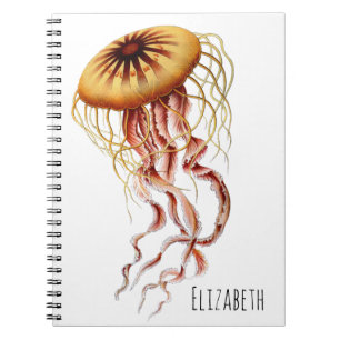 Jellyfish Personalized Notebook