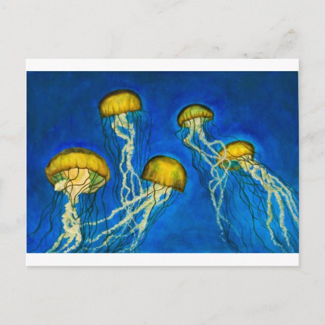 Jellyfish Postcard (Front)