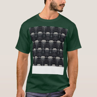 Jellyfish Seamless Pattern Jelly Fish Aquatic Mari T-Shirt