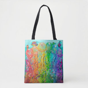 Jellyfish Squids Tote Bag