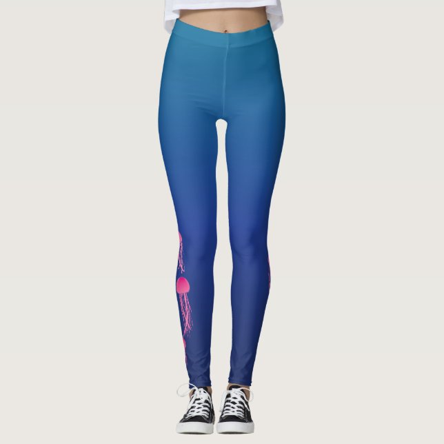 Jellyfish Sting Leggings (Front)