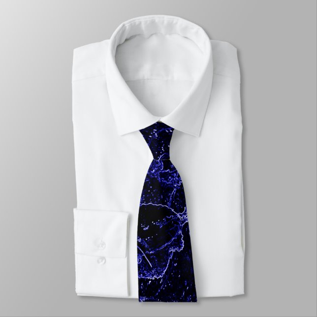 Jellyfish Tie- reverse Tie (Tied)