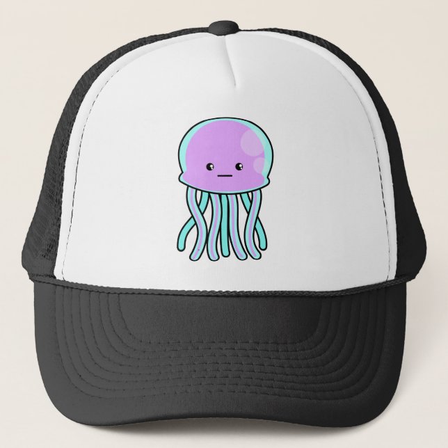 Jellyfish Trucker Hat (Front)