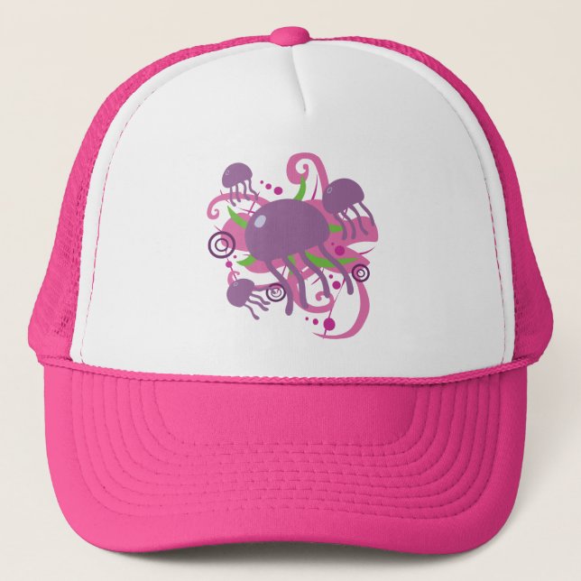 Jellyfish Trucker Hat (Front)