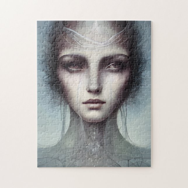 Jellyfish Woman Fantasy Jigsaw Puzzle (Vertical)