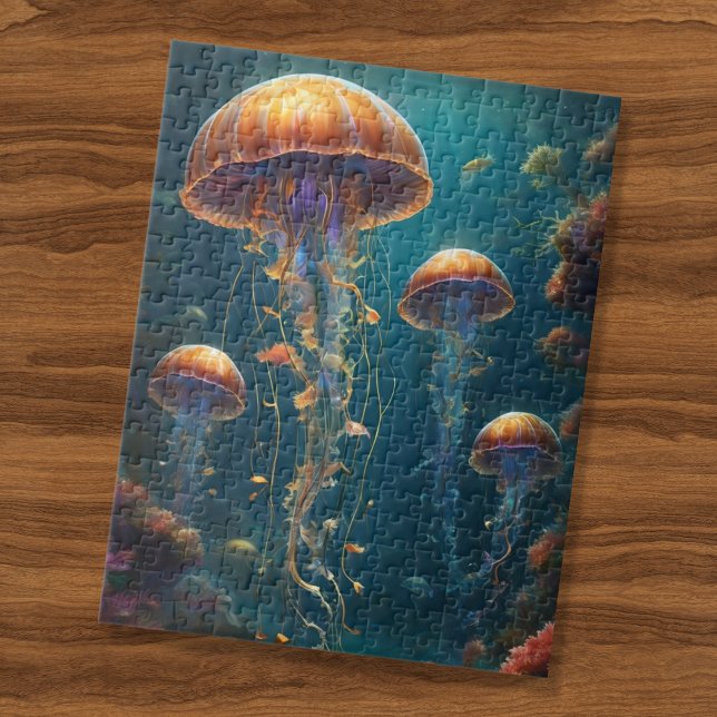 Jellyfishes Jigsaw Puzzle (Creator Uploaded)